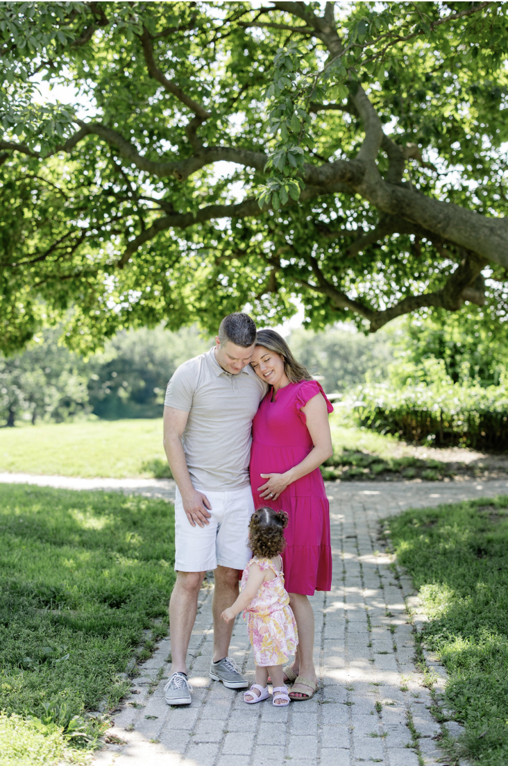 Baltimore family photoshoot location at patterson park 