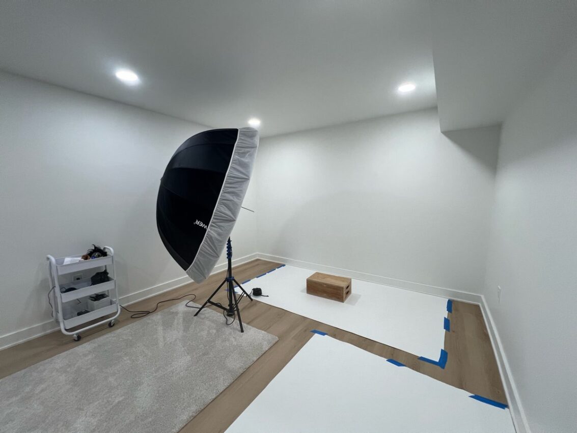 New Little Whimsy Portrait Co. studio, a Baltimore photography studio in Bel Air