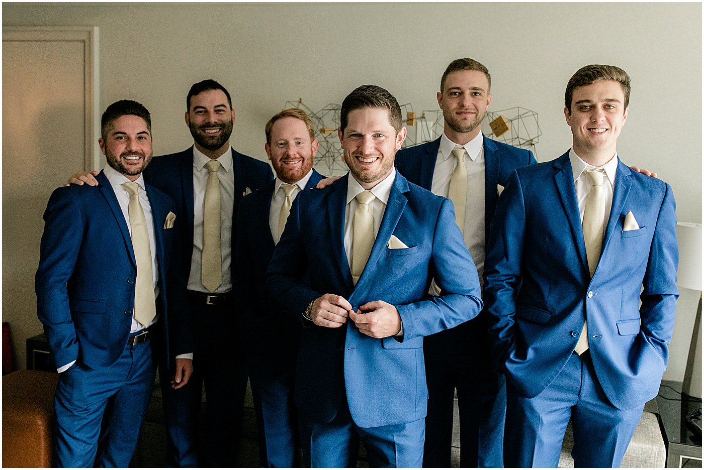 groomsmen ready for baltimore waterfront wedding