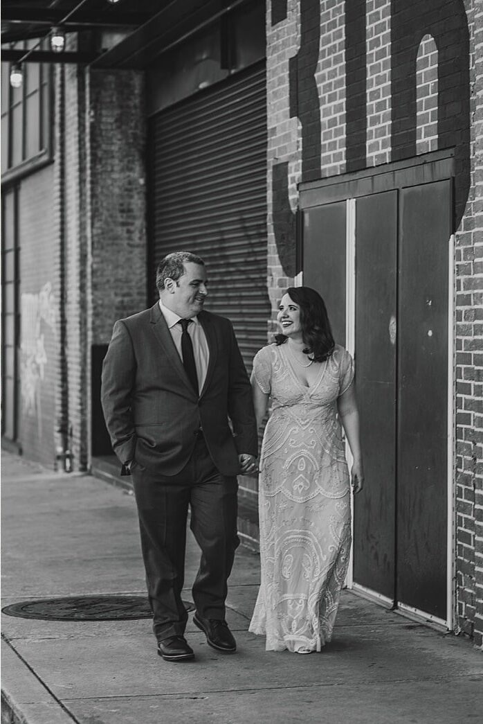 Outdoor wedding in Baltimore, Maryland