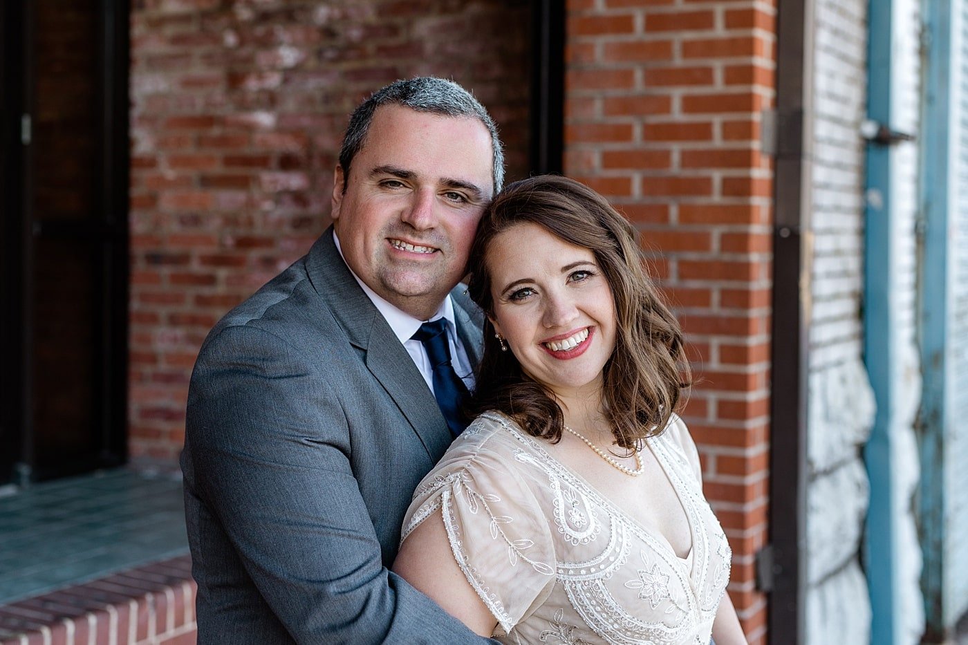 Outdoor wedding in Baltimore, Maryland