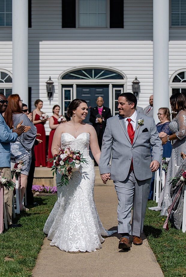 Virginia winery wedding ceremony