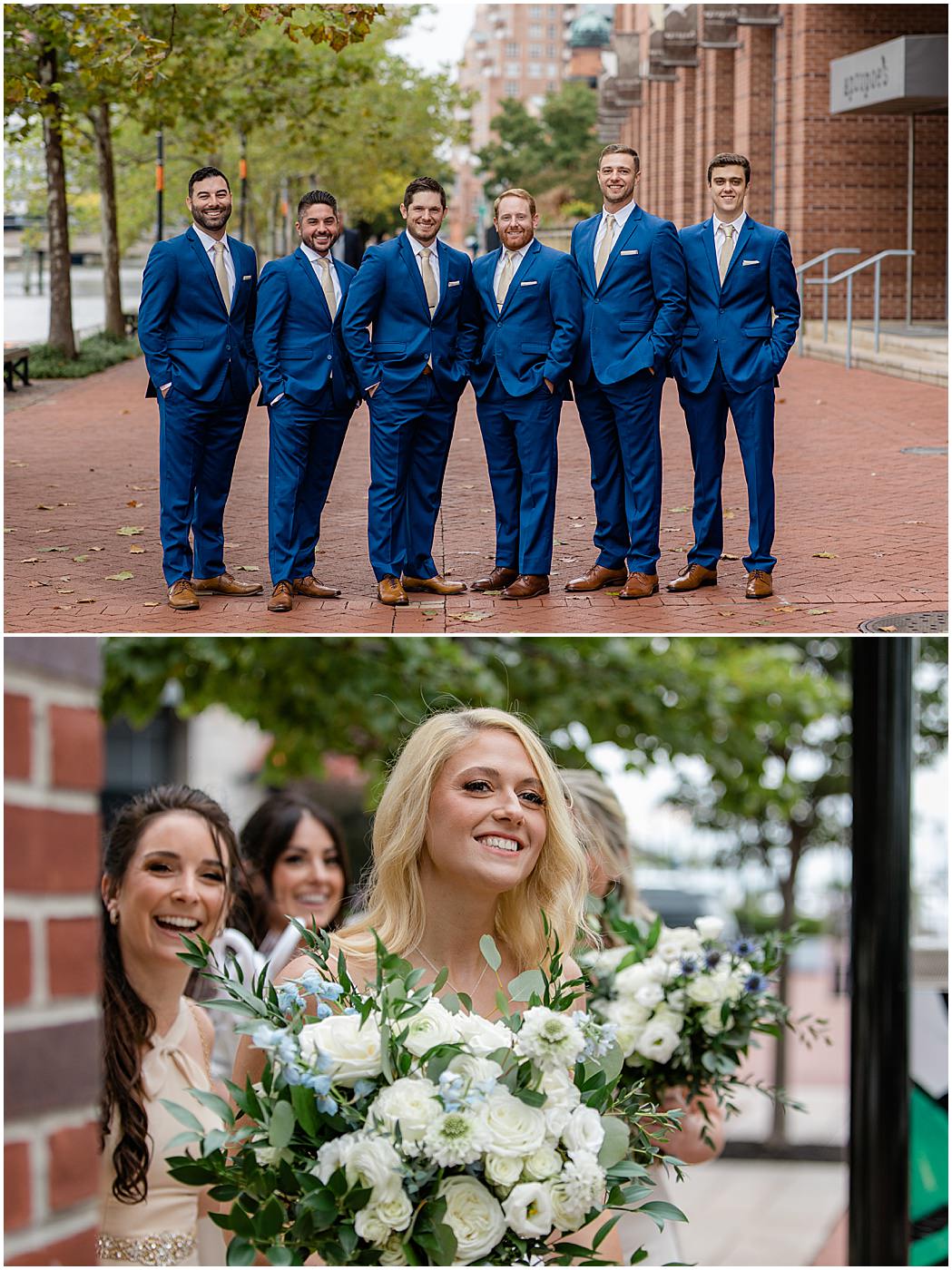 groomsmen of baltimore wedding at tabrizis