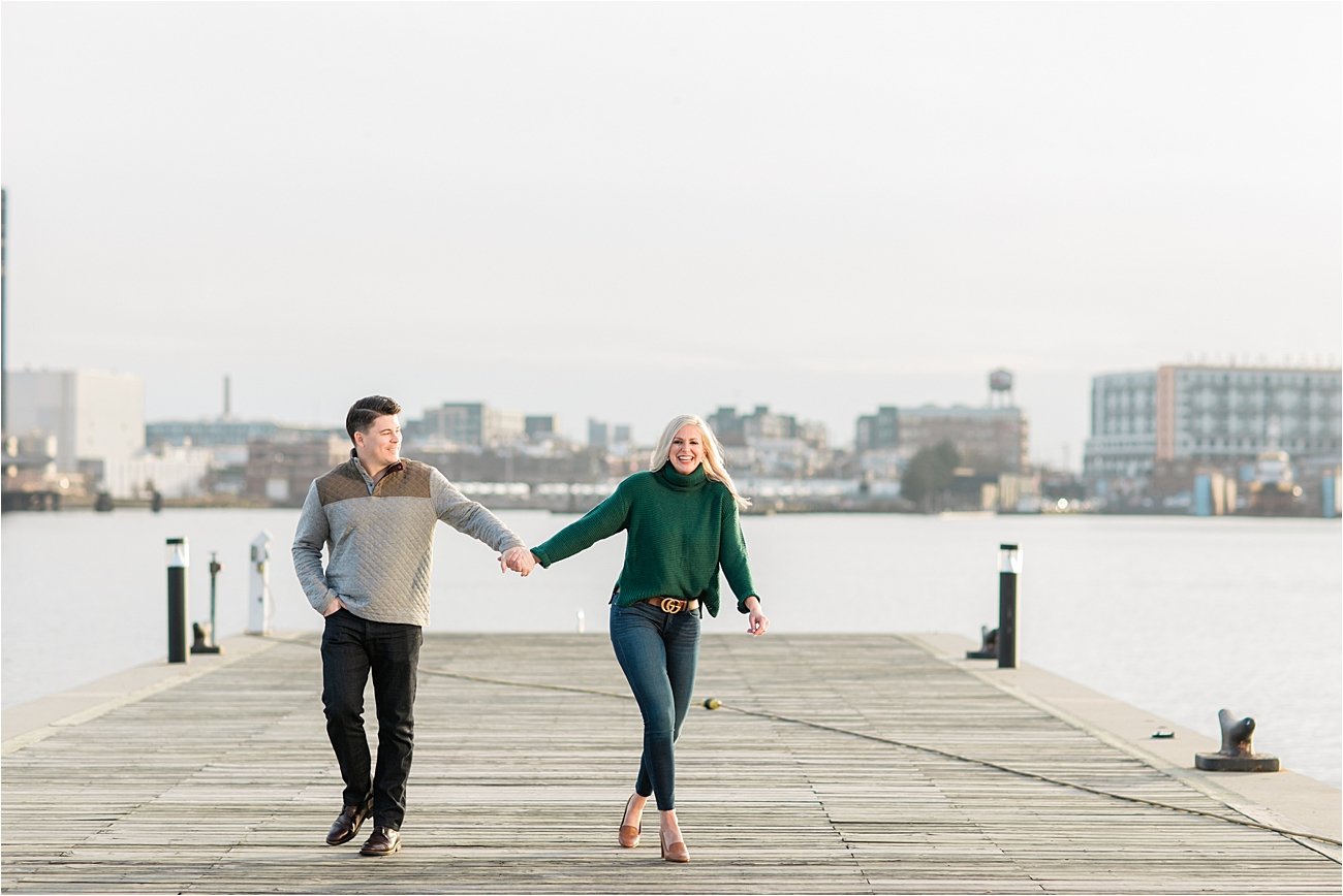 Baltimore Wedding Photographer, Baltimore Wedding, Baltimore Engagement Photography, Baltimore Engagement, Maryland Wedding Photographer, Maryland Wedding, Maryland Engagement Photography, Maryland Engagement, Engagement Session at Baltimore city, Engagement Session at Fells Point Baltimore, Engagement session ideas, engagement session location, Fells Point Engagement Session, Sagamore Pendry Engagement, save the date photo ideas, couples posing, engagement session outfit ideas